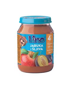 Lino kašica Jabuka i Šljiva (4+) 190g