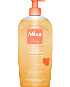 Mixa Baby Gel za kupanje i tuširanje obogaćen uljima 400 ml