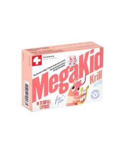 MegaKid Krill+GLA+D3 30 kapsula