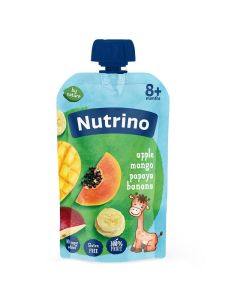 Nutrino Voćni pire - Jabuka, Mango, Papaja, Banana 100g