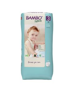 Bambo Nature Eco-Friendly 3 pelene, 52 komada