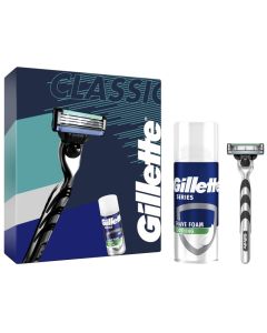 Gillette set Xmas 22 Mach3 brijač + Series pena 100ml