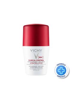 Vichy Clinical control roll-on dezodorans protiv neprijatnih mirisa do 96h, 50 ml