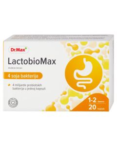 Dr. Max Lactobiomax, 20 kapsula