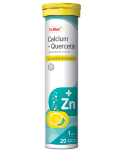 Dr. Max Calcium+Quercetin 20 šumećih tableta aroma limuna i limete