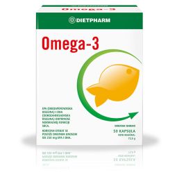 Dietpharm Omega 3, 50 kapsula
