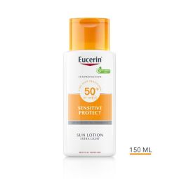 Eucerin Izrazito lagani losion za zaštitu osetljive kože od sunca SPF50+ 150 ml