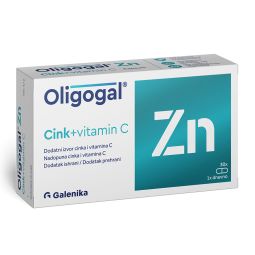 Oligogal Zn + vitamin C 30 kapsula