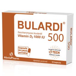 Bulardi 500 sa vitaminom D3 10 kapsula
