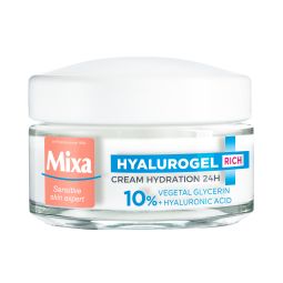 Mixa Hyalurogel Rich nega za intenzivnu hidrataciju osetljive i suve kože 50 ml