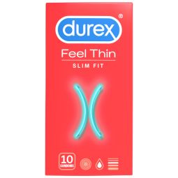 Durex Feel Thin Slim fit, 10 komada