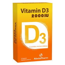 Vitamin D3 2000 IJ, 30 kapsula