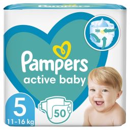 Pampers Active Baby VPP pelene, veličina 5 (11-16 kg), 50 komada