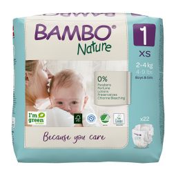 Bambo Nature pelene Eco-Friendly 1, 22 komada