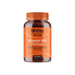 BiVits Activa Vitamin B12 1000mcg, 60 tableta