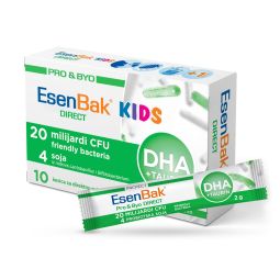 Esenbak Direkt kids probiotik, DHA + Taurin, 10 kesica