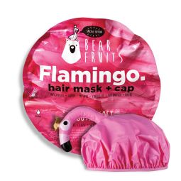 Bear Fruits Flamingo smooth & soft maska za kosu 20ml i kapa