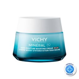 Vichy Mineral 89 Bogata krema za intenzivnu hidrataciju tokom 72 časa za suve do vrlo suve kože 50 ml