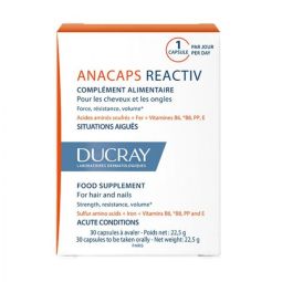 Ducray Anacaps Reactiv 30 kapsula