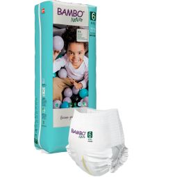 Bambo Pelene  Nature Eco-Friendly 6 gaćice (15 + kg) 38 komada