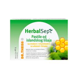 Dr.Theiss Herbalsept pastile od islandskog lišaja sa medom i vitaminom C 24 pastile
