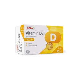 Dr. Max Vitamin D3 1000 IJ, 60 kapsula