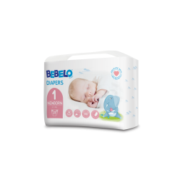 Bebelo® pelene Newborn 1 (2-5kg), 28 komada